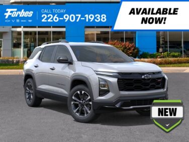 New 2027 Chevrolet Equinox AWD RS 1.5L AWD at KW Auto Credit